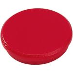 Dahle 95532 Confezione da 10 magneti per lavagna - Diametro 32 mm - Colore rosso