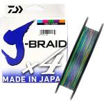 Daiwa Treccia J Braid X4B Multicolore -500M - Multicoloured, 500, 21/100, 12.4