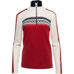 DALE OF NORWAY Dystingen F Sweater - Donna - Beige / Rosso - Taglia S- modello 2024