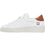 Date White And Leather Levante Low Men's Sneakers - Bianco, 41