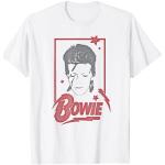 Vestiti ed accessori estivi bianchi S per Uomo David Bowie 