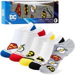 Calzini bianchi Taglia unica di cotone per bambini DC Comics Batman 