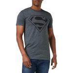 Magliette & T-shirt Regular Fit grigie XXL taglie comode per Uomo DC Comics Superman 
