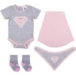 DC Comics Superheroe Girls confezione regalo per bebè 6-12m