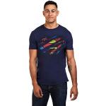 Magliette & T-shirt Regular Fit blu navy L di cotone per Uomo DC Comics Superman 
