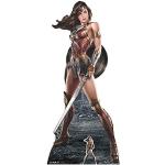 DC Comics Wonder Woman (Graphic Artwork) Life Size Cardboard Cut out, Multicolore
