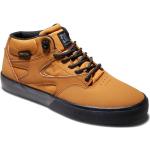 Sneakers alte larghezza A scontate marroni numero 41 in velluto idrorepellenti per Uomo DC Shoes 
