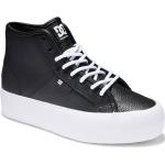 Sneakers larghezza E nere numero 36 di pelle platform per Donna DC Shoes 