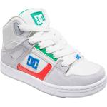 Sneakers alte larghezza E bianche numero 38 di gomma per bambini DC Shoes Pure 