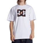 Magliette & T-shirt scontate bianche XXL taglie comode di cotone mezza manica con scollo rotondo per Uomo DC Shoes Star 