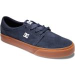 Sneakers larghezza E scontate blu numero 39 in pelle di camoscio per Uomo DC Shoes Trase 