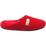 Pantofole larghezza E scontate rosse numero 37 per Donna De Fonseca 