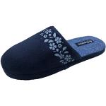 Pantofole larghezza C blu numero 37 per Donna De Fonseca 