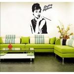 Adesivi in vinile per mobili Audrey Hepburn 