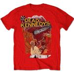 Dead Kennedys T Shirt Kill The Poor Red Punk Rock Tee Red XL