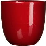 Decorazioni Mica 144802 – Vaso in Ceramica per Indoor, Ceramica, Rosso Scuro, 39 x 39 x 34.5 cm