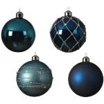 Palle di Natale blu di vetro 
