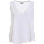 Magliette & T-shirt bianche M con scollo a V per Donna Deha 