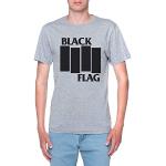 Delavi Black Flag T-Shirt Uomo Grigio T-Shirt Men's Grey