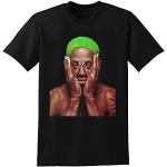 Dennis Rodman 90s Hip Hop Mens Black T-Shirt L