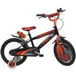 Bici arancioni con rotelle per bambini Denver 