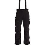 Pantaloni neri 6 XL softshell antivento impermeabili traspiranti da sci per Donna Deproc 