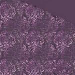 Parure copripiumino barocche viola di cotone tinta unita 