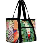 Shopping bags verdi di cotone sostenibili per Donna Desigual 