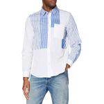 Magliette & T-shirt stampate bianche S a righe per Uomo Desigual 