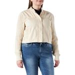 Giacche jeans bianche XL in denim per Donna Desigual 