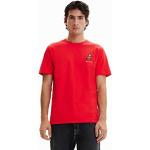 Magliette & T-shirt stampate rosse M per Uomo Desigual 