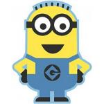 Despicable Me Shaped Minions Floor Rug