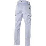Pantaloni stretch da lavoro bianchi L per Uomo Diadora Utility 