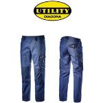 Pantalone Da Lavoro Diadora Utility Rock Blu Classico - 702.160303