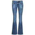 Jeans bootcut vita 30 scontati blu per Donna Diesel 