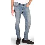 Jeans carrot vita 30 blu di cotone per Uomo Diesel Tepphar 