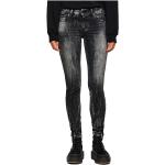 Jeans neri di cotone per Donna Diesel 