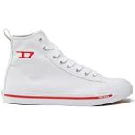 Sneakers alte larghezza E casual numero 41 di gomma con stringhe per Donna Diesel 