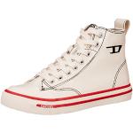 Sneakers alte larghezza E casual numero 37 con stringhe per Donna Diesel 