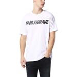 Magliette & T-shirt scontate bianche XXL taglie comode di cotone mezza manica con scollo rotondo per Uomo Diesel 