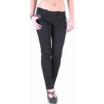 Jeans skinny vita 30 neri per Donna Diesel 