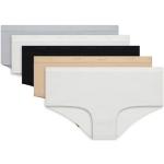 DIM Boxer Les Pockets Ecodim in Cotone Soft Touch Donna x5, Nero/Skin/Bianco/Grigio/Bianco, L