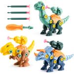 Modellismo dinamico di plastica a tema dinosauri per bambini Dinosauri 