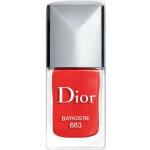 Smalti laccati rossi a lunga tenuta per Donna Dior 