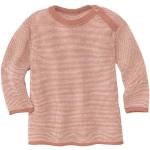 Maglie rosa di lana merino tinta unita Bio lavaggio a mano per bambini Disana 