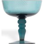 Bicchieri verdi di vetro design Bitossi Diseguale 