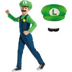 Maschere multicolore di Halloween per bambini Disguise Super Mario Luigi 