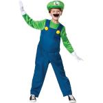 Travestimenti verdi in poliestere per bambini Disguise Nintendo Luigi 