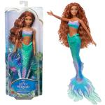 Mattel Disney La Sirenetta - Ariel, bambola con l'iconica coda da sirena colorata e glitterata e lunghi capelli rossi da acconciare, giocattolo per bambini, 3+ anni, HLX08
