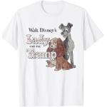 Disney Lady And The Tramp Vintage Portrait Magliet
